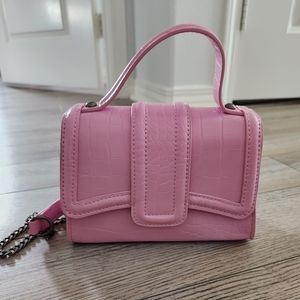 Zara pink mini city bag